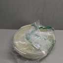 Divided Serving Tray with Lid and Handle, Stackable Snackle Box Container for Fruits Candy Organizer, Portable Spinning Rounded Veggie Tray for Kitchen, Party, Trave and Picnic-1 PACK