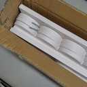 SpaceAid 3-Tier Scalloped Bookshelf, Montessori Bookcase for Toddlers, Wooden Book Shelf Organizer Display Furniture for Kids Rooms, Playroom, Nursery and Classroom, White