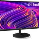 STGAubron 24 Inch Gaming Monitor,FHD 1920 x 1080P LED Display,HDMI,VGA