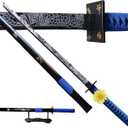 Mini Sword 6-Inch Stainless Steel Pocket Knife with Scabbard, Handmade Medieval-Inspired Replica Claymore, Compact Necklace & Stand, Ideal for Craft Use (GT23PA.BL)