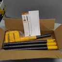 Mop Handle Commercial Heavy Duty, 60 inch Metal Commercial Mop Stick,Side Gate Mop Head Replacement Holder for Floor Cleaning,Clamp Mop Handles Quick Change for Wet Mop (1)