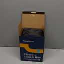 TRAVELISIMO Extra-Large Electric Lunch Box For Adults Holds up to 8 Cups - 80W Heated Lunch Box For Men 1.8L, Portable Food Warmer for Travel & Work, Loncheras Electricas Para Calentar Almuerzo (Dark Green)