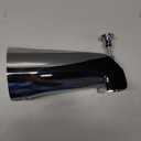 Design House 522912 Slip-On Pull-Up Wall Mount Tub Diverter Spout, Polished Chrome