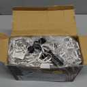 1296 LED Outdoor Christmas Lights with 288 Drops, 131FT ChristmasLights with 8 Modes Timer, Christmas Twinkly Lights IP44 Waterproof for Eaves Yard Room Holiday Wedding Party Decor Warm White