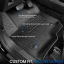 Floor Mats Cargo Mat Set for 2018-2024 Ford Expedition Max 8 Seats Bench Seat, All Weather TPE Cargo Liner Trunk Lower Mat Door Sill Guards Accessories (8 Seats Floor Mats Set)