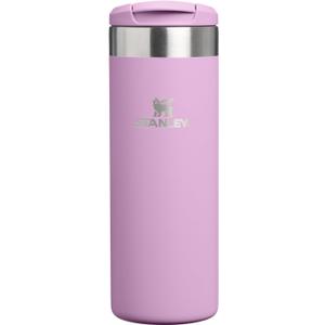 Stanley AeroLight Transit Bottle 16 oz | Locking Drink Through Lid | Leak Resistant Water Bottle or Coffee Travel Mug | Lightweight Insulated Stainless Steel | BPA-Free | Lilac
