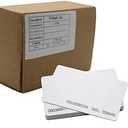 100pack Contactless 125kHz RFID Proximity ID Cards IC Smart Intelligent Card 0.8mm Thick for Access Control System & Time Attandance & Door Entry Access TK4100 EM4100 Read Only