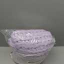 Chunky Knit Throw Blanket, 40''*50'' Knitted Throw Chenille Yarn for Bed Couch, Handmade Light Purple Crochet Big Thick Blanket, Machine Washable Cute Comfy Blanket for Home Decor