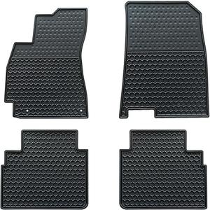 Car Floor Mats Custom Fit for Hyundai Elantra 2025 2024 2023 2022 2021 Odorless Washable Heavy Duty Rubber (All Weather) Floor Liners Black