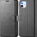 TUCCH Case Wallet for iPhone 11, [RFID Blocking] Card Slots Stand Magnetic Closure, Protective PU Leather [Shockproof TPU Interior Case] Flip Cover Compatible with iPhone 11 (2019 6.1 inch), Black