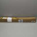 UNISHADES 100% Blackout Cordless Roman Shades for Indoor Windows & French Doors, 35 3/4" W 60" H - Blackout - Natural