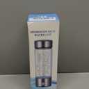 Hydrogen Water Bottle, 2800PPB in 3Min, SPE PEM Tech, Portable 16OZ, Rechargeable Hydrogen Water Bottle for Travel, Home, Office – Gift for Family & Friends (XR-20)