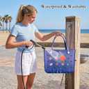 Large EVA Tote, Water Resistant, Sand Resistant Beach Bag for Women