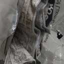 8x10 Washable Area Rugs for Living Room, Vintage Floral Stain Resistant Non-Slip Low Pile Natural Rug Soft Throw Large Gray Carpet for Dining Room Bedroom Home Office (Grey, 8'x10')