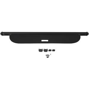 ECCPP No drilling screw Retractable Cargo Cover 2010-2016 Fit for Cadillac SRX Flexible Rear Trunk Cover Shade Luggage Tonneau Security Cover