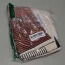 OHSUL Boho Kitchen Towels, Orange Decorative Hand Towels, Bohemian Style Kitchen Bath Decor, Orange Dish Tea Hand Towels for Home Use 16x24 Inch, Set of 2