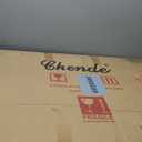 Chende 2 Packs Large Bathroom Wall Mirror, 24"x36" Frameless Beveled Mirror, Rectangular Wall Mounted Mirror, Vertical/Horizontal Mirror