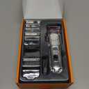 oneisall Dog Clippers for Grooming for Thick Heavy Coats/Low Noise Rechargeable Cordless Pet Shaver with Stainless Steel Blade/Waterproof Dog Shaver for Dogs Pets and Animals (Sliver)