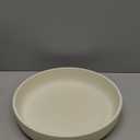 KIVY Concrete Fruit Bowl for Kitchen Counter - Large Decorative Bowl for Home Decor - Modern Fruit Basket for Entryway Table - Concrete Bowl - Decorative Bowls for Home Decor - White Fruit Bowl Decor (Cream)