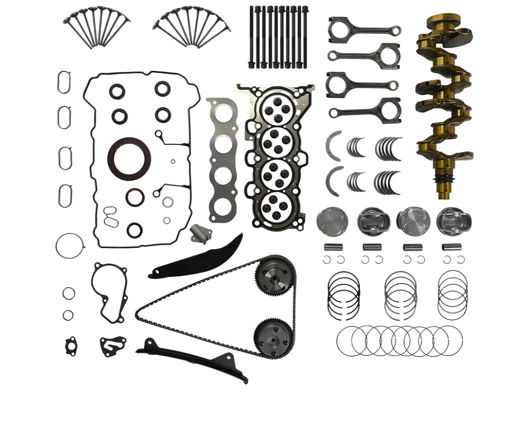 G4NB 1.8L Engine Overhaul Rebuild Kit w/Crankshaft Con-rod Piston kit Timing chain kit Fit For Hyundai Elantra Kia Forte 2012-2016 Replaces OE #23110-2E711 622V6-2EH00 23041-2E100