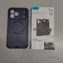 ESR for iPhone 17 Pro Max Phone Case with Stash Stand, 7X Military-Grade Drop Protection with Camera Control, Shock-Absorbing Rugged Cover, Compatible with MagSafe Accessories, Cyber Series, Blue