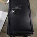 US STOCKTIGERKING 7.2 Cubic Feet Extra Large Heavy Duty Safe Box, Home Safe with Double Safety Key Lock and Separate Lock Box, Digital safe with 2 Removable Shelf for Home Hotel Office, 132 Lbs (Black)