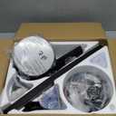 Ohniyou Ceiling Fans with Lights, 52'' Low Profile Ceiling Fan with Light and Remote/APP Control, Modern Flush Mount Ceiling Fan for Indoor Bedroom Living Room, Dimmable, Qiuet DC Motor, Black