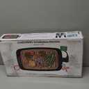 Chefman Smokeless Indoor Electric Grill, Copper, Extra Large, Nonstick Table Top Grill for Indoor Grilling and BBQ with Adjustable Temperature Control, Nonstick Dishwasher-Safe Parts, 9" x 15"