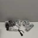 Panasonic Cordless Phone with Answering Machine, Advanced Call Block, Bilingual Caller ID and High-Contrast Display, Expandable System with 2 Handset Cordless Telephones - KX-TGD832M (Metallic Black)