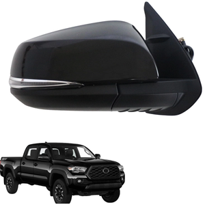 Liizoo Side Mirror Car Door Mirror Fits for Toyota Tacoma 2016-2023 Right Passenger Side|TO1321350|Power|Signal|Heat|Blind Spot Monitor| Black RH8 Pins