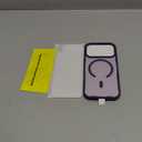 Temdan for iPhone 17 Pro Case with Screen Protector, Compatible with Magsafe, Anti-Yellowing, Military-Grade Protection, Shockproof Slim Magnetic Phone Case Cover, Dark Purple