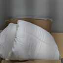 Utopia Bedding Comforters King Size, All Season Duvet Insert, Down Alternative Box Stitched Bed Comforter with Corner Tabs, Machine Washable (White)