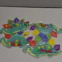 4PC Dinosaur Color Sorting Sensory Toys, Easter Basket Stuffers Montessori Travel Toys for Toddler Fine Motor Skill Learning Activities Quiet Calm Down Fidgets for Classroom for 3 4 5 Year Old Kid