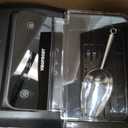 Nugget Ice Maker Countertop, 35lbs/24H Sonic & Chewable Pellet Ice, Portable Crushed Ice Machine, Self-Cleaning Anti-Scale System, 10 Cleaning Packets, Quiet Operation, Stainless Steel (Black)