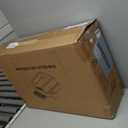 Stainless Steel Cat Litter Box - Enclosed XL Metal Kitty Litter Box with Lid for Big Cats, High Sided, Anti-Leakage, Easy Cleaning, Non-Sticky, Included Litter Mat, Cat Bowl & Spoon (Grey)