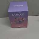 POCOCO Galaxy Star Projector for Bedroom with Replaceable Optical Film Discs, Home Planetarium Night Light Projector with High-Definition Soft Light for Relax, Study, and Meditate, Stress Relief Gifts (White)