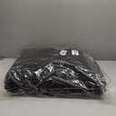 Arotive Luxury Chenille Bathroom Rug Mat, Extra Soft Thick Absorbent Shaggy Bath Rugs, Non-Slip Machine Wash Dry, Plush Bath Mats for Bathroom, Shower and Tub, 70x46, Black