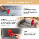 Pet Hair Removal Tool for Dog and Cat,Pet Hair Remover Removes Fur and Lint from Couch,Carpet,Cat Tree Tower Bed,Car Interiors,Rug,Mat,Coat,and Various Furniture,Silicone Material,Reusable (1 Pack)