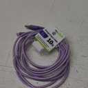 10 ft. Charging and Sync Cable For USB C Durable and Tangle Resistant