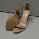 Ankis Heels for Women Open Toe Ankle Strap Chunky Heel Sandals 2.75 Inch. Size 10