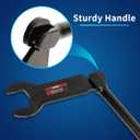 43300 Pneumatic Fan Clutch Wrench, 8PCS Fan Clutch Removal Tool Kit Compatible with Ford/GM/Chrysler/Jeep