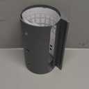 IMPRESA Trash Bag Dispenser Wall Mount - 50-Count Gray Plastic Holder - Under-Sink & Garage Installation - Garbage Bag Storage - Kitchen Organization & Storage