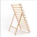120-Spools Wooden Thread Holder Sewing and Embroidery Rack and Organizer