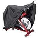 Pro Bike Tool Exercise Spin Bike Cover Protective Rain Sun UV Dust Wind Snow Proof Bicycle Upright Indoor Cycling Protective Covers for Fitness Stationary Bikes, small