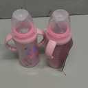 NUK Learner Cup, 10 oz, 8+ Months, 2 Count  BPA Free, Spill Proof Sippy Cup (Pink Kingdom)