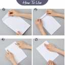 Fuutreo 500 Counts White Envelopes 6 x 9 Inch Self Adhesive Catalog Security Mailing Envelopes with Adhesive for Mailing Storage Organizing Home Office