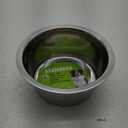 Van Ness Pets Medium Lightweight Stainless Steel Dog Bowl, 32 OZ Food And Water Dish, Natural