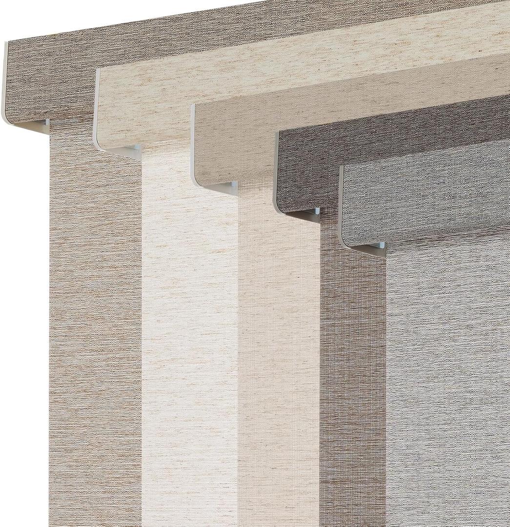 Persilux Light Filtering Roller Shades for Window Blinds,Cordless,Linen Fabric,Thermal Insulated Fabric UV Protection Shades for Home,Office,Bedroom,Door,Light Filtering-Grey,33 1/2" W X 64" H