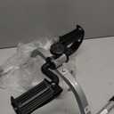 Pedal Exercise mini Exercise Bike for Leg and Arm Recovery Exercise Lightweight and Portable Floor Bike (Grey-01)