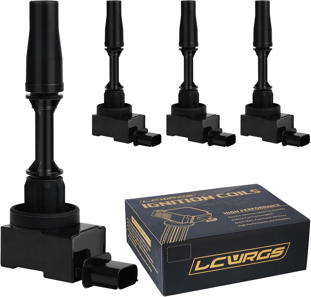 Set of 4 Ignition Coil Pack fits for 2013 2014 2015 2016 2017 2018 2019 Chevy Malibu Impala Colorado Cadillac ATS CTS GMC Canyon Buick Regal Verano 2.5 2.0 Coil Packs Replaces# UF680